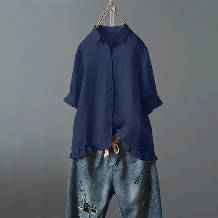 ANNA | Hverdags Ruffle Topp