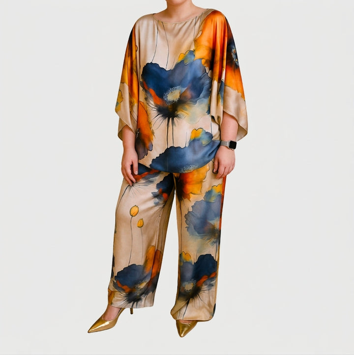 Priya | Satin To-delt Kvinne Sett