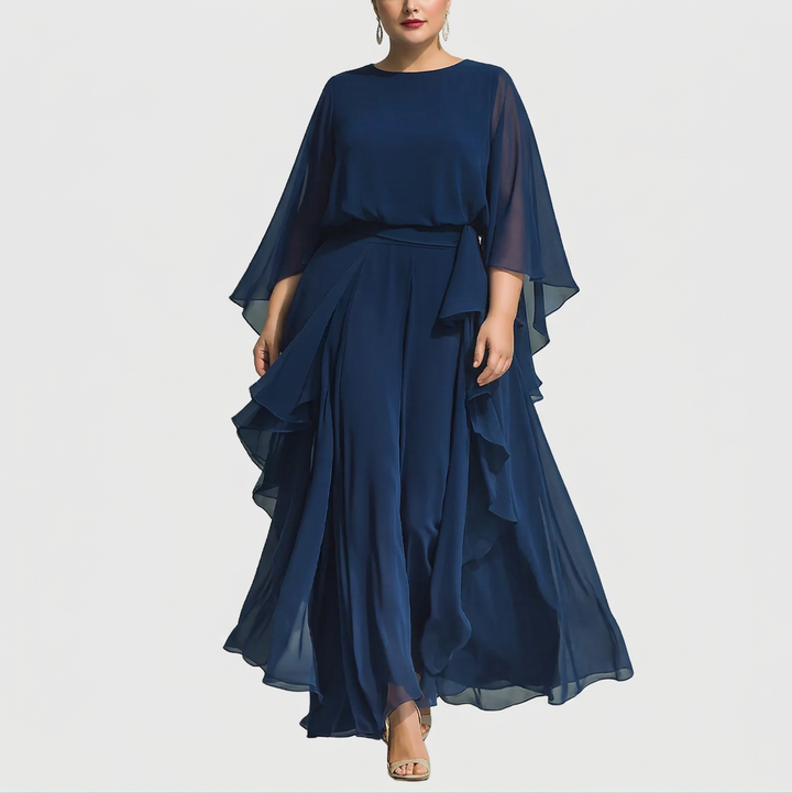 Lior | Elegant Flytende Kvelds Jumpsuit