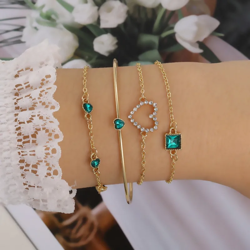 Tabitha Renner Armbåndsett | Gull