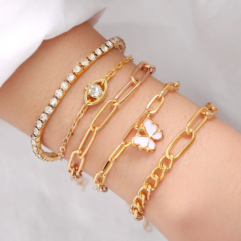 Tabitha Renner Armbåndsett | Gull