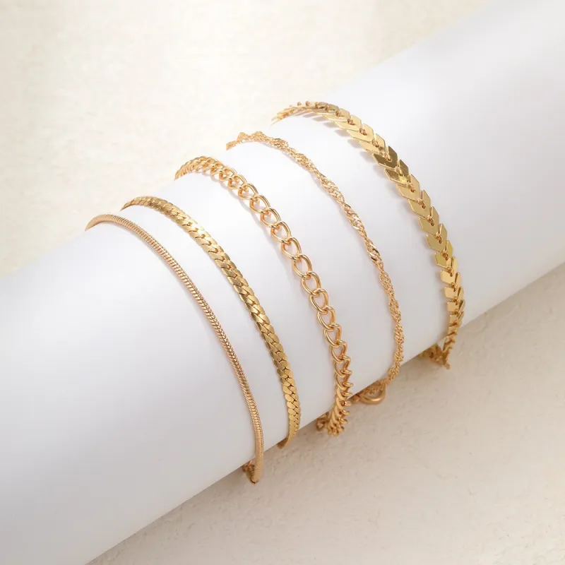 Tabitha Renner Armbåndsett | Gull