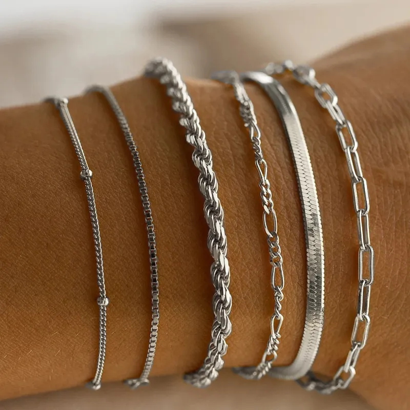 Tabitha Renner Armbåndsett | Gull