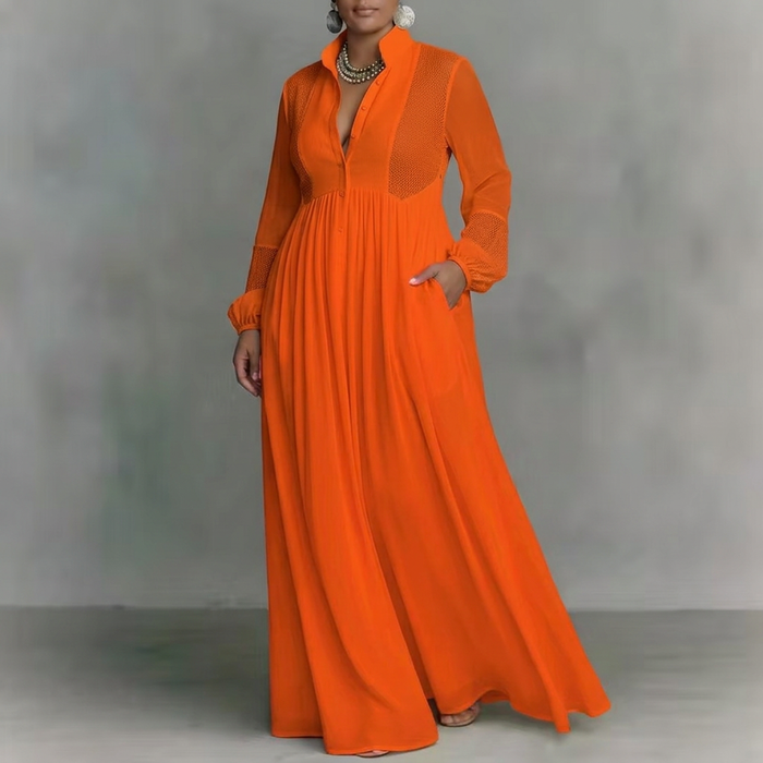 Vera Fransk Kjole: Elegant Bånd-Tie Charm