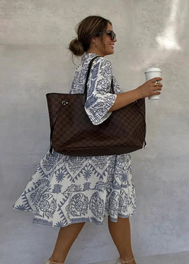 Aurelia - Avslappet Boho Tunika Kjole