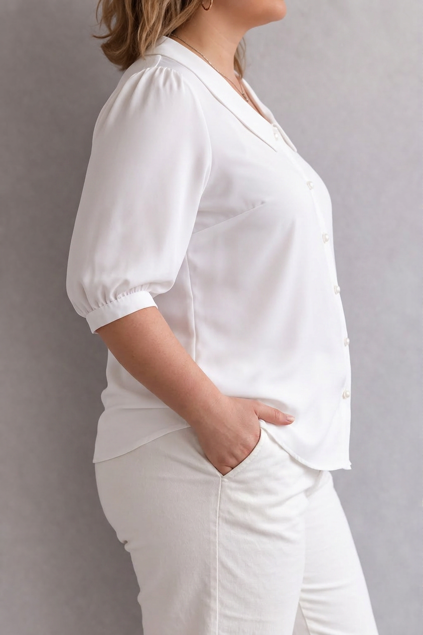 Delphine | Kragebluse