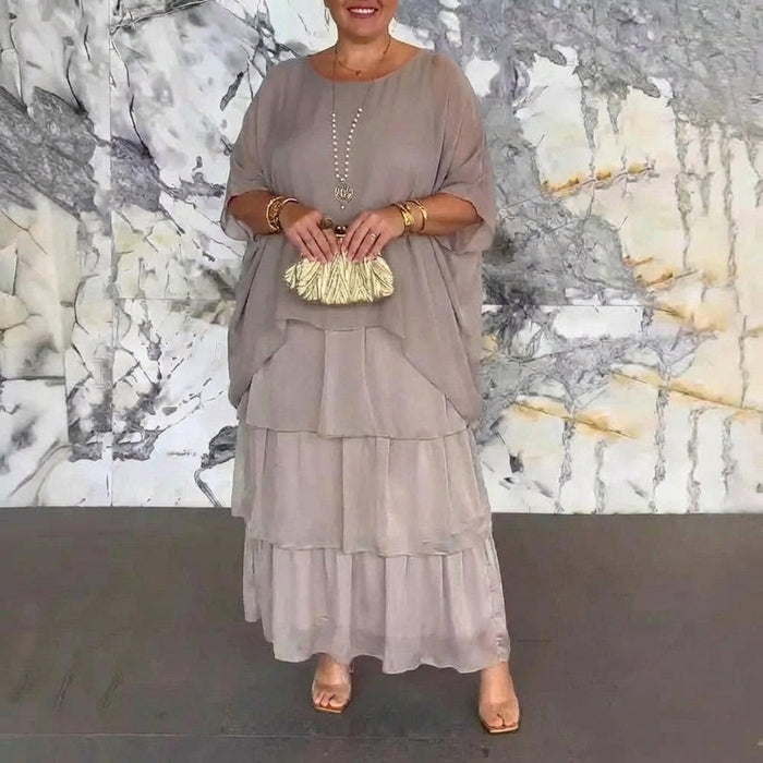 Anneliese | Lang og Flytende Elegant Kjole