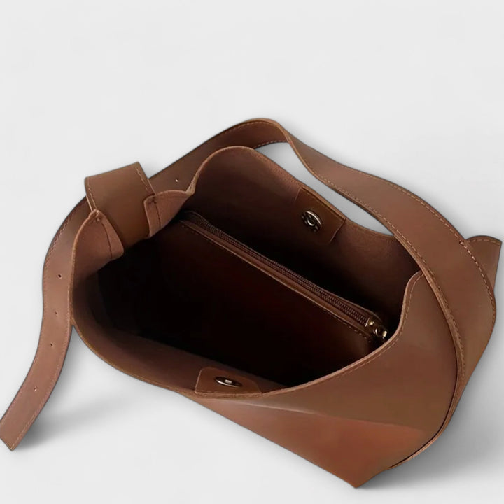 Saoirse – Elegant Skinn Skulderveske