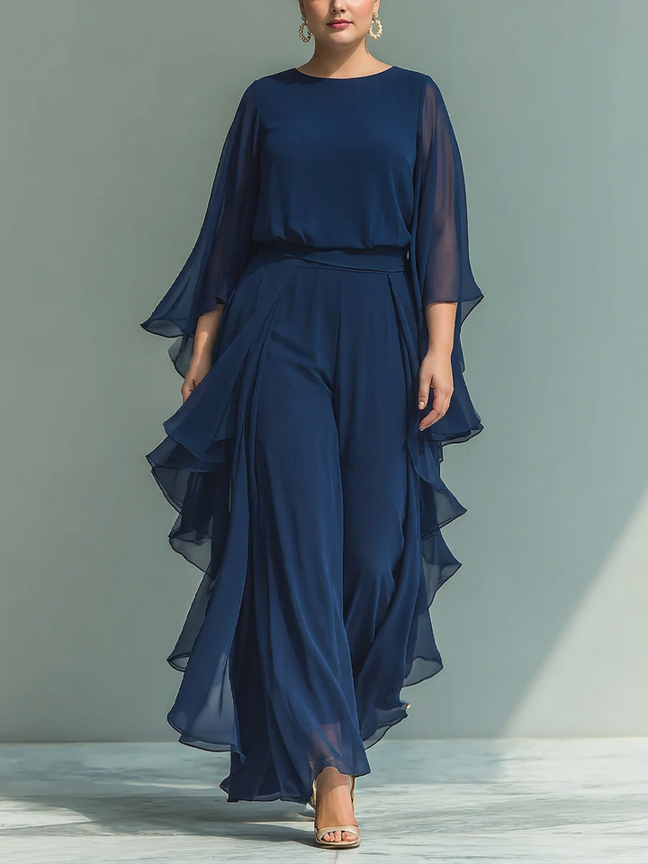 Lior | Elegant Flytende Kvelds Jumpsuit