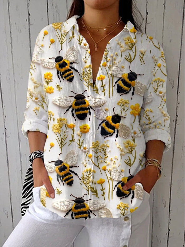 Rosalind – Hagebi Blomsterbluse