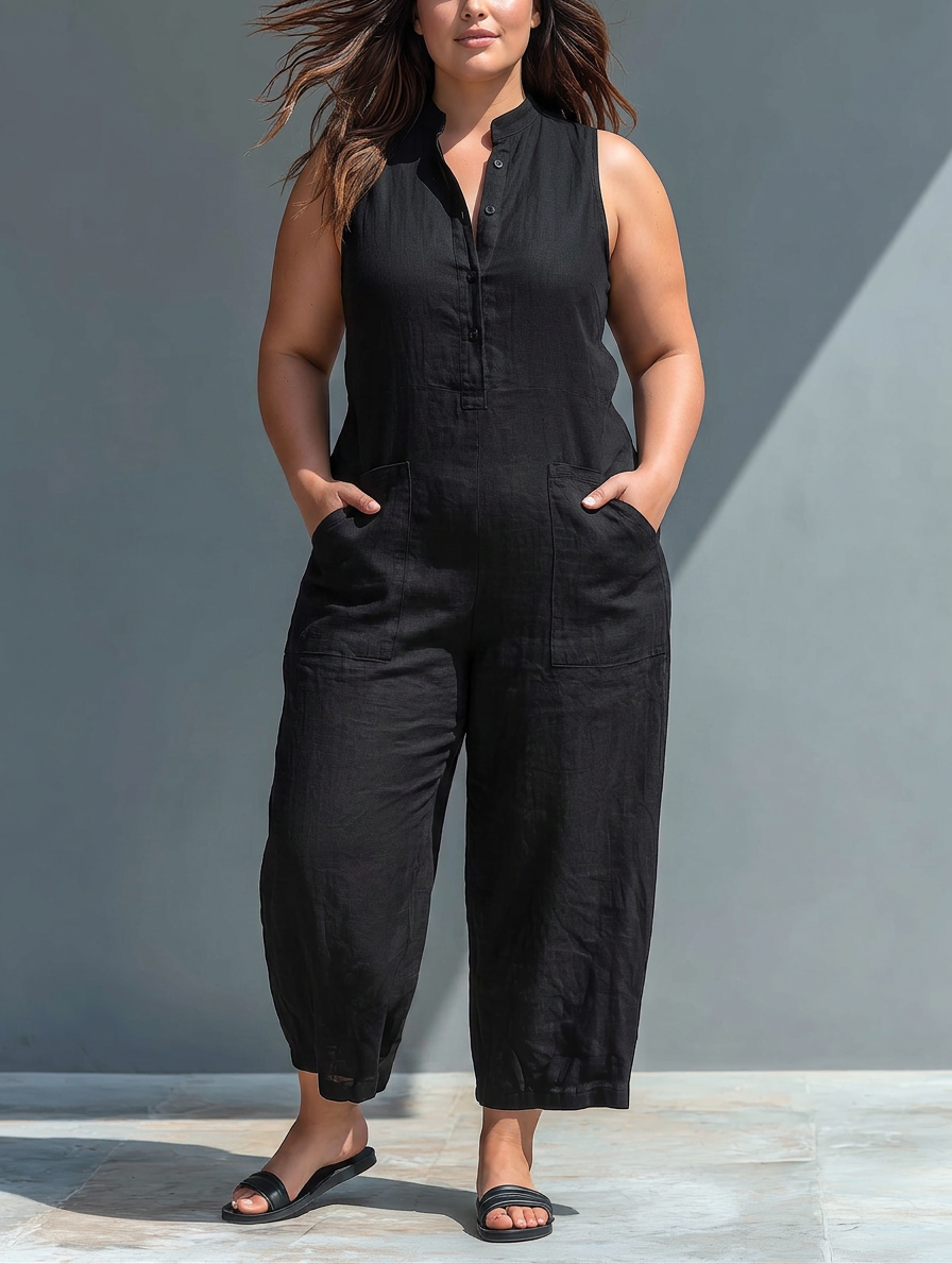 Bria | Jumpsuit Minimalist Lin