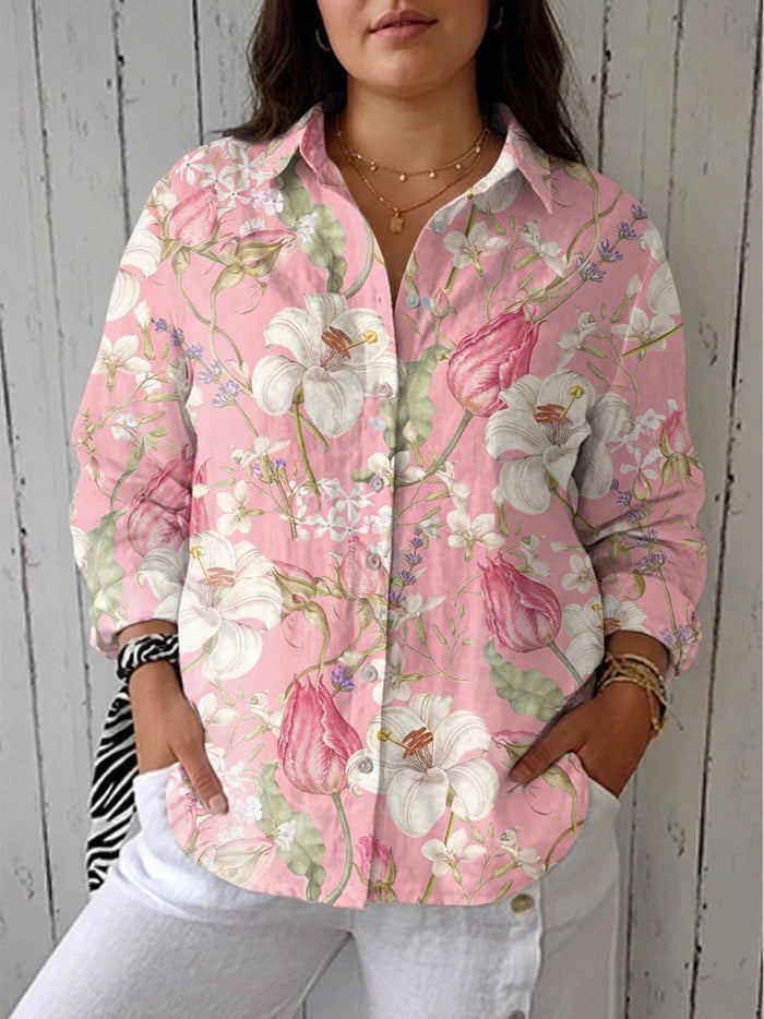Zora – Chic Blomstret Bluse