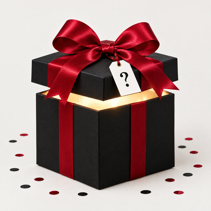 Black Friday Mystery-gave – gratis med bestillingen din