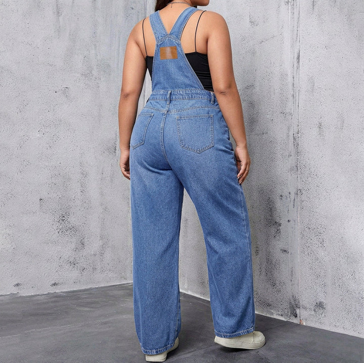 Amina Denim Overaller Casual