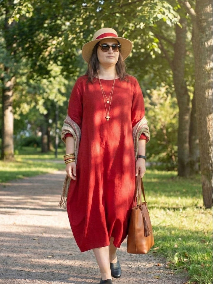 Ula - Bohemsk Maxi Kjole