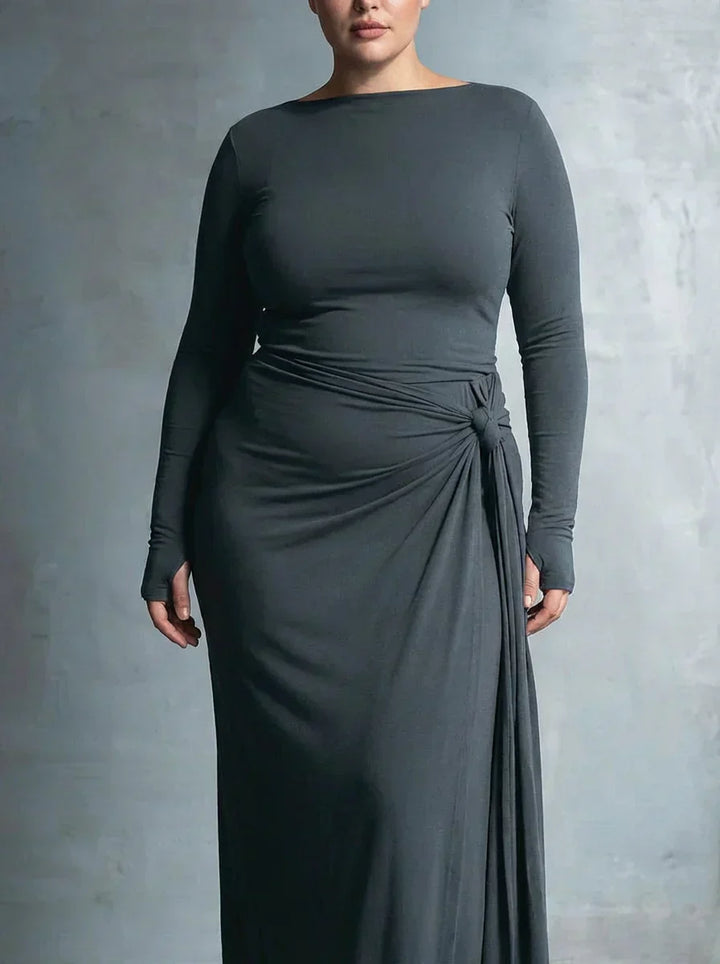 Anaïs ❘ Maxi kjole med sideknute