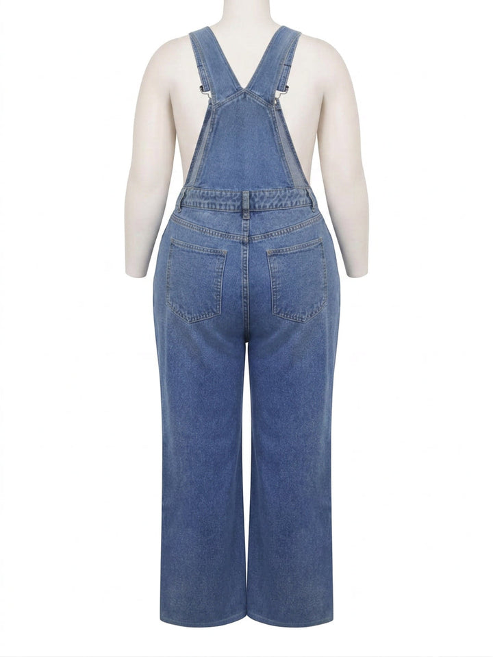 Amina Denim Overaller Casual