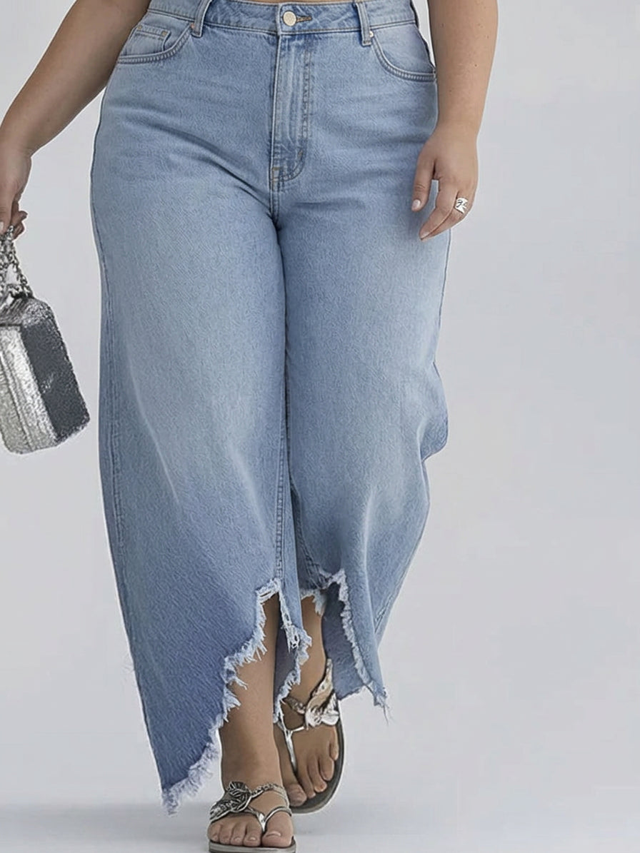 Wren - Langermet jumpsuit med vide ben