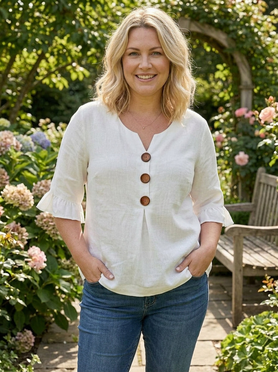Lottie | Puffermansjett Bluse
