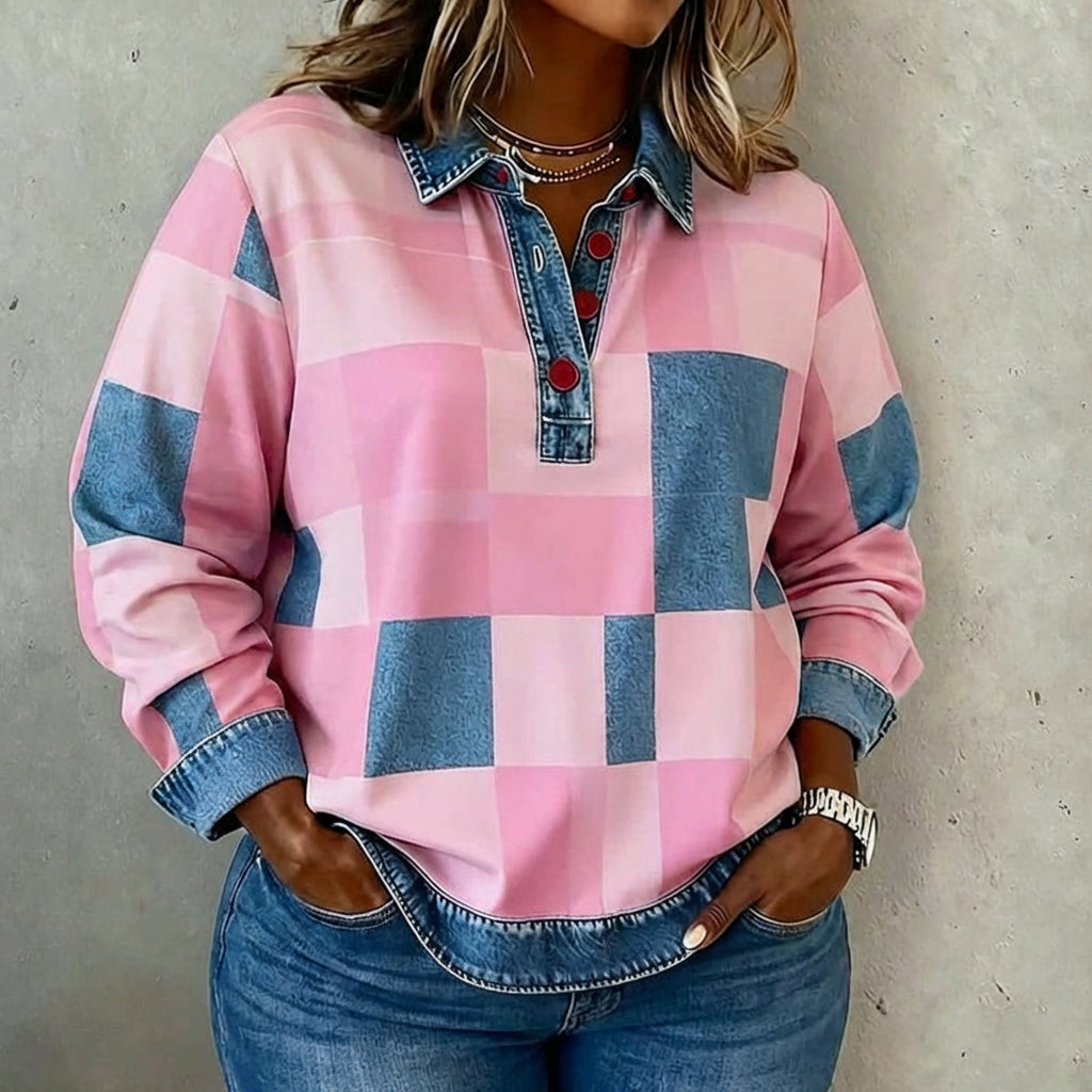 Vintage Rutete Sweatshirt
