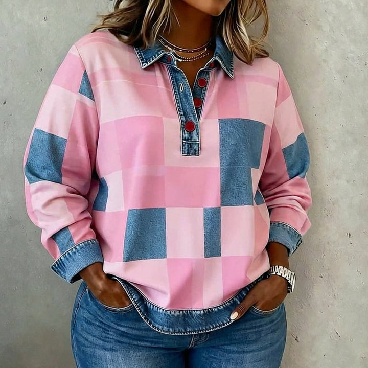 Vintage Rutete Sweatshirt