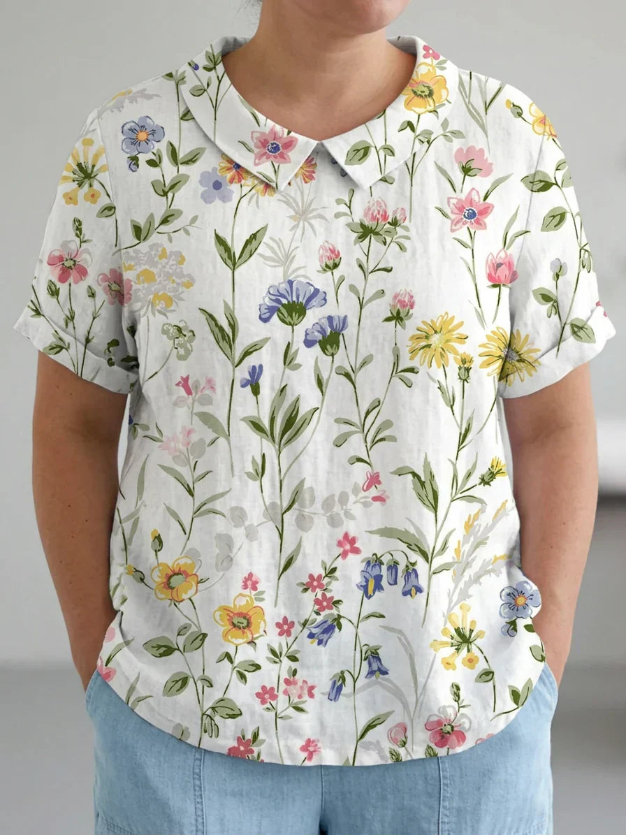 Dovie | Blomstrete Skjorte