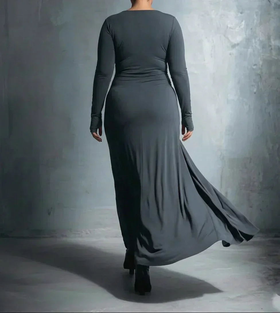 Anaïs ❘ Maxi kjole med sideknute