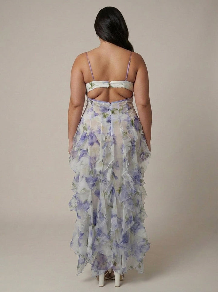 Sasha Ruffle Kjole