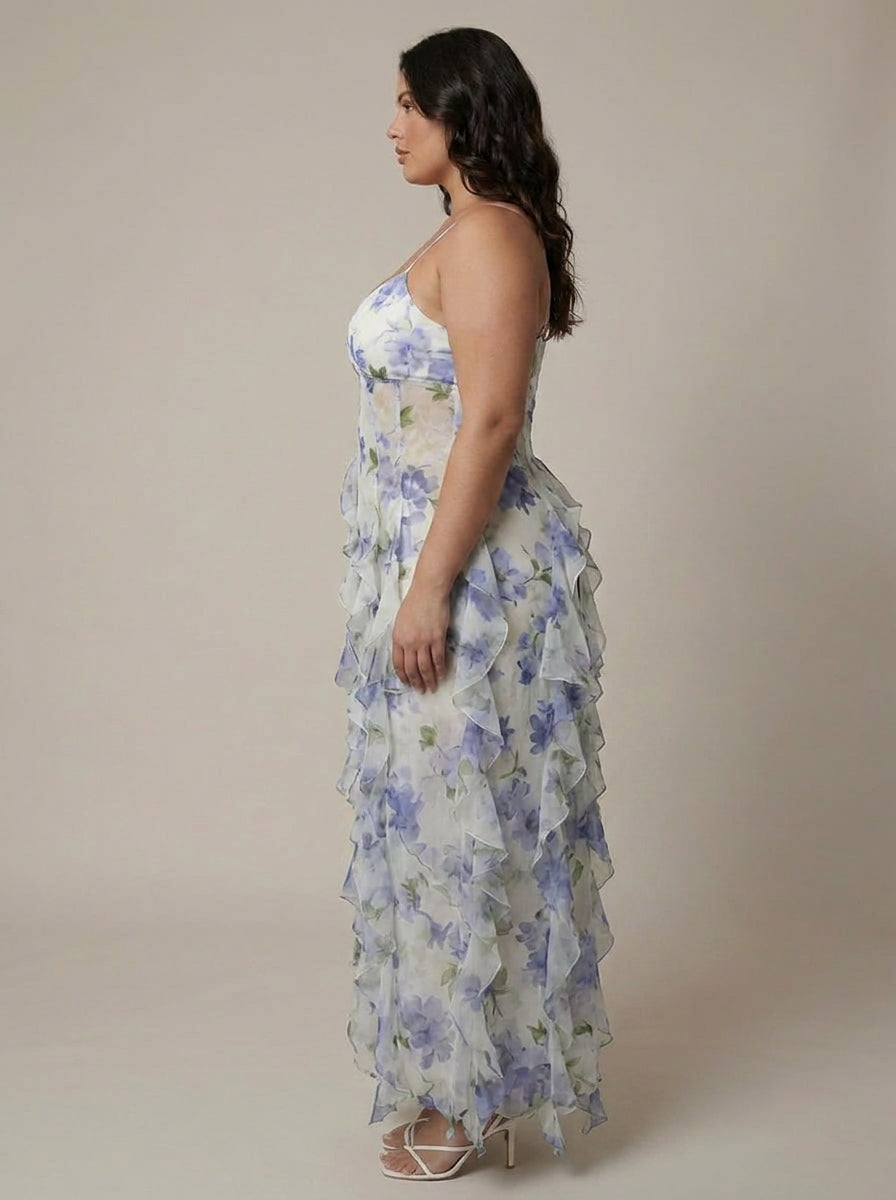 Sasha Ruffle Kjole
