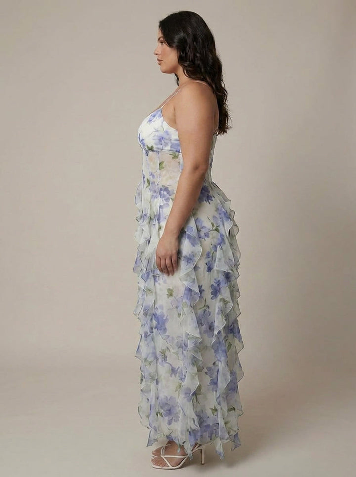Sasha Ruffle Kjole