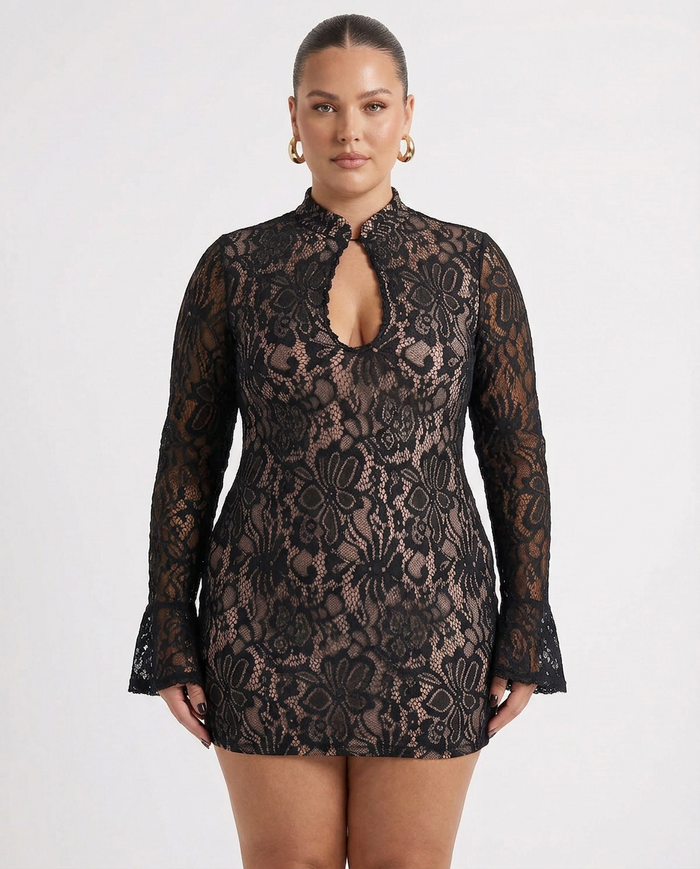 Sylvie - Blonde Bodycon Mini Kjole