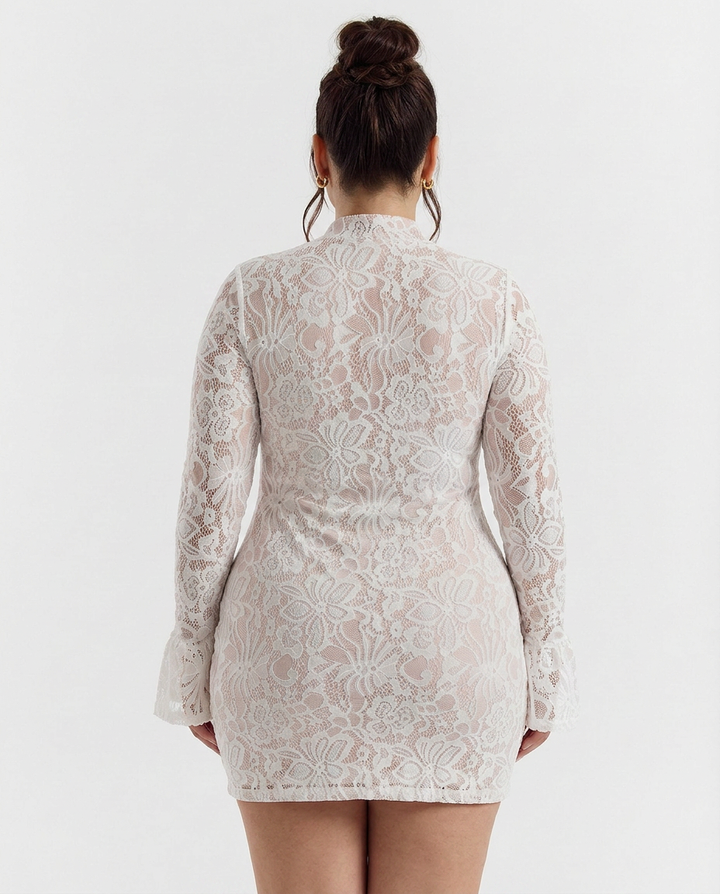 Sylvie - Blonde Bodycon Mini Kjole