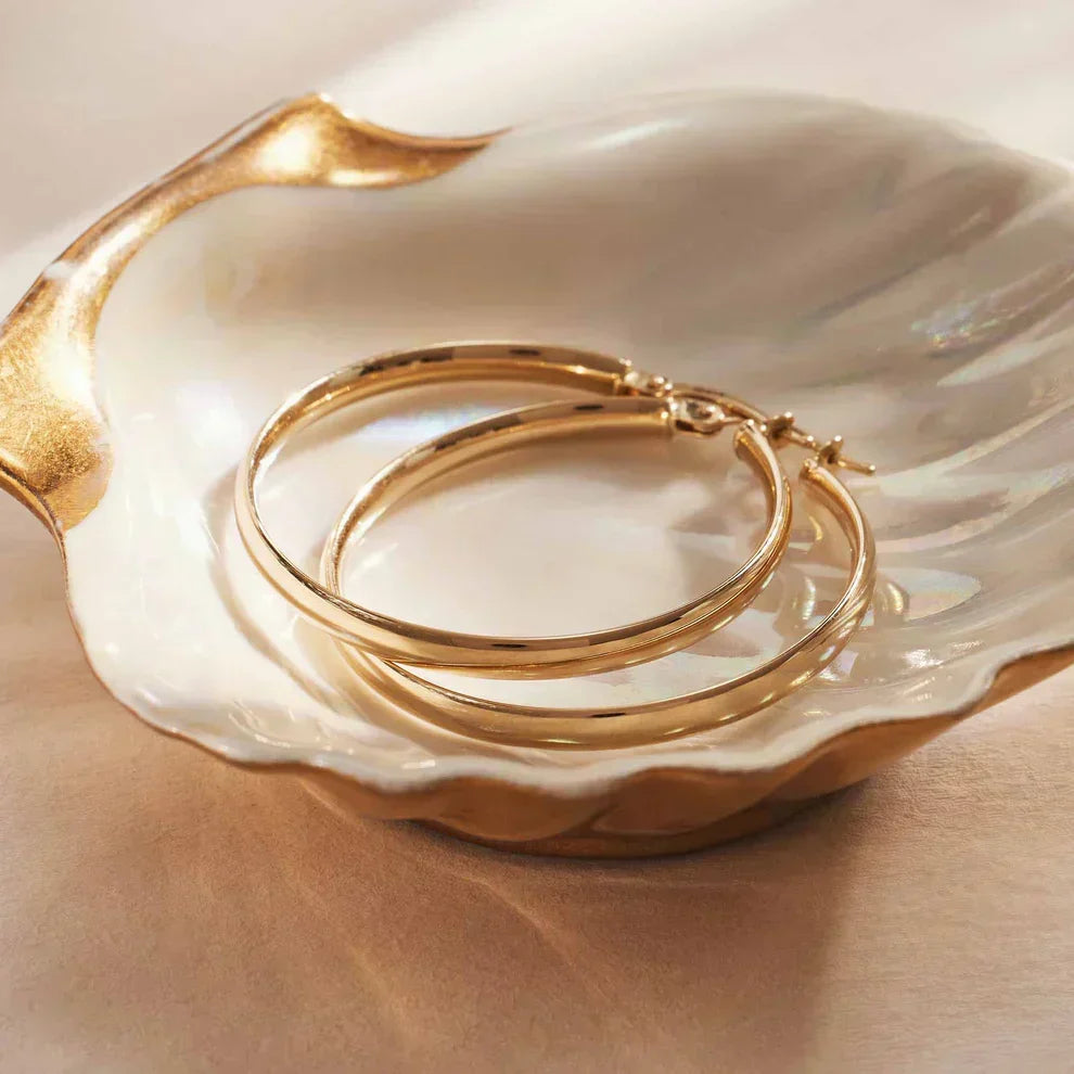 Wren Serane Øredobber | Hvitt Gull