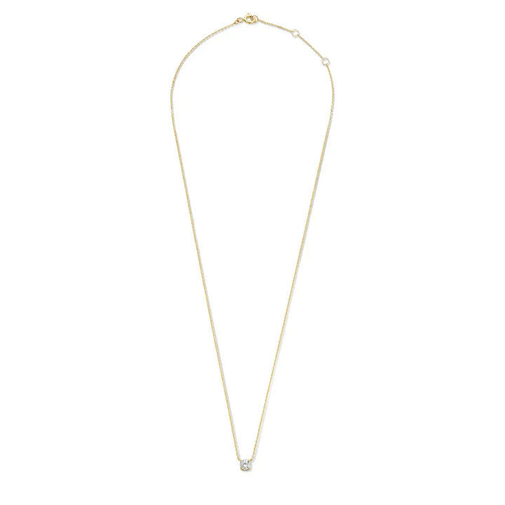 Monroe Moissanite Steinsmykke | Gull
