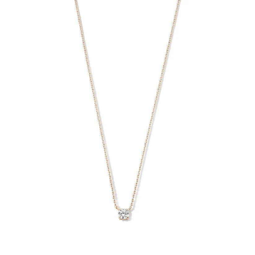 Monroe Moissanite Steinsmykke | Gull