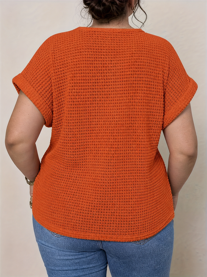 Violet | Detaljert Strikket Topp