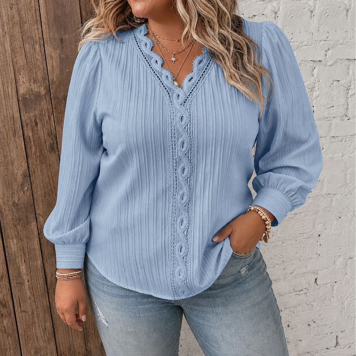 Kinsley | V-hals Topp