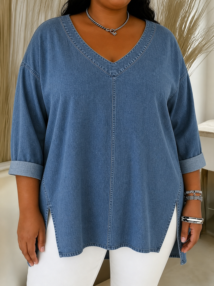 Lucy | Stilig Denim Top