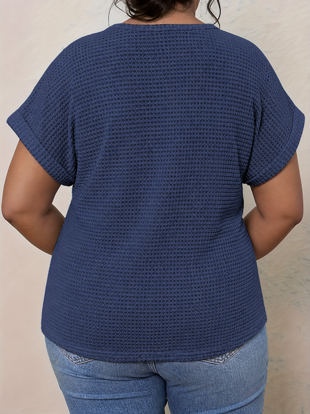 Violet | Detaljert Strikket Topp