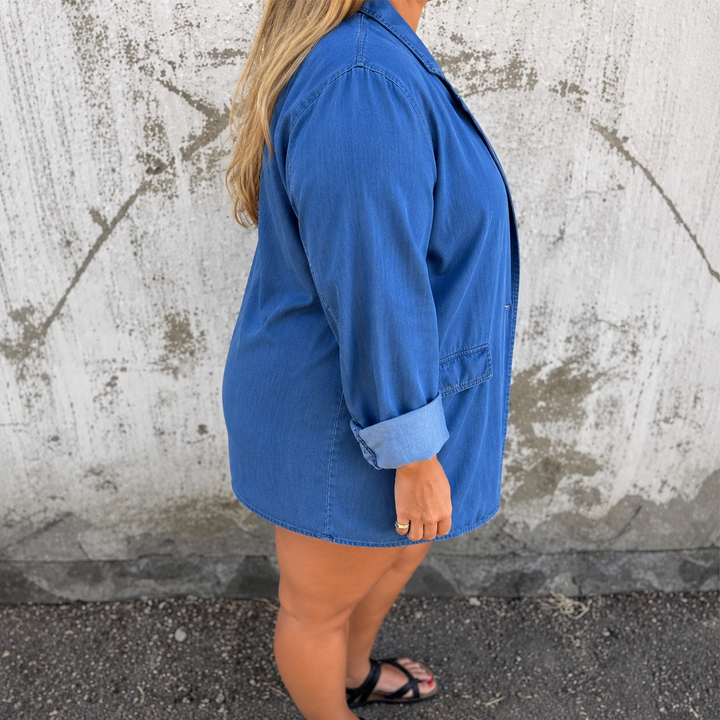 Sarah | Uanstrengt Denim Blazer