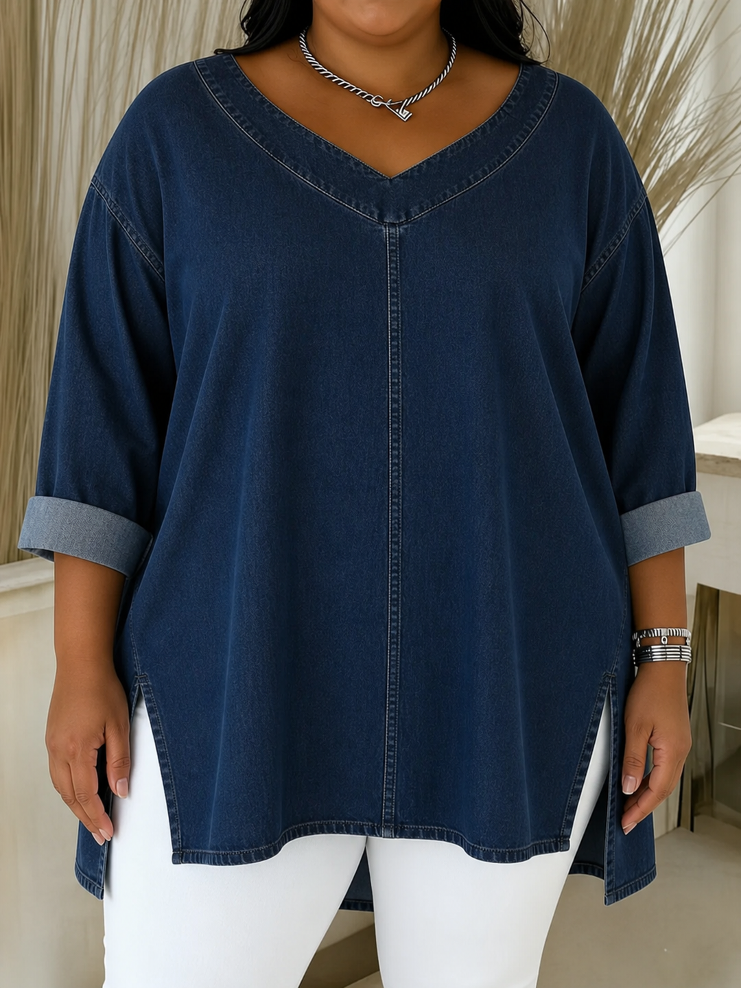 Lucy | Stilig Denim Top
