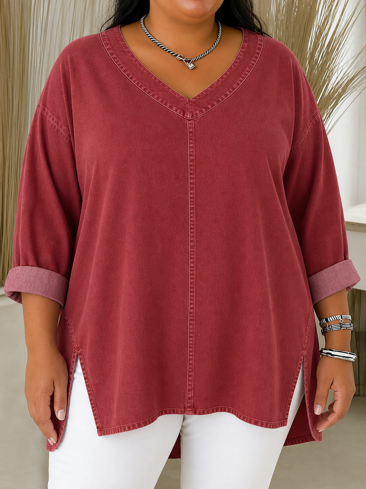 Lucy | Stilig Denim Top