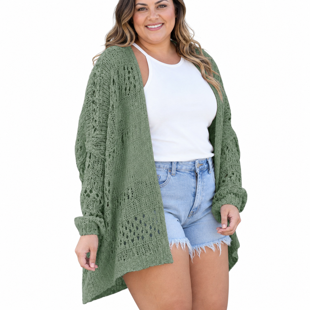 NAOMI | Lett Oversized Boho Sommer Cardigan