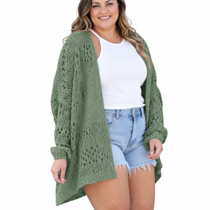 NAOMI | Lett Oversized Boho Sommer Cardigan