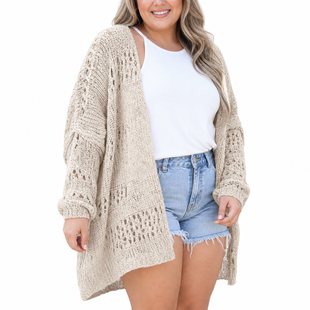 NAOMI | Lett Oversized Boho Sommer Cardigan