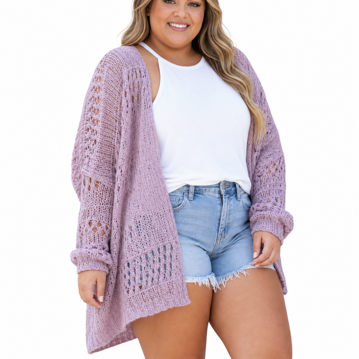 NAOMI | Lett Oversized Boho Sommer Cardigan