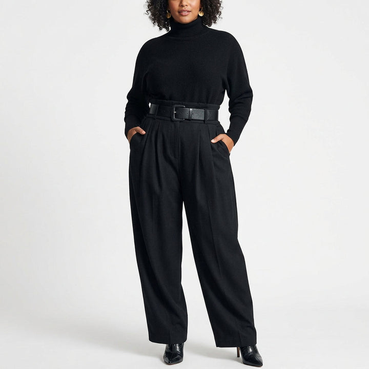 Aisha Jumpsuit med Høy Hals