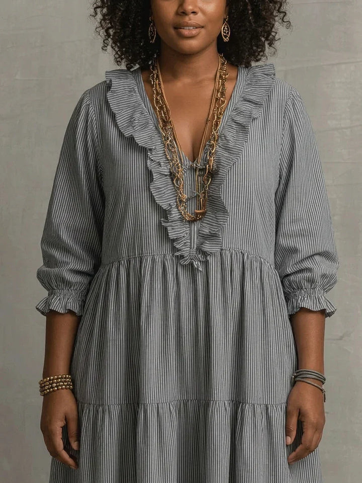 Soraya | Boho Langermet Maxi Kjole