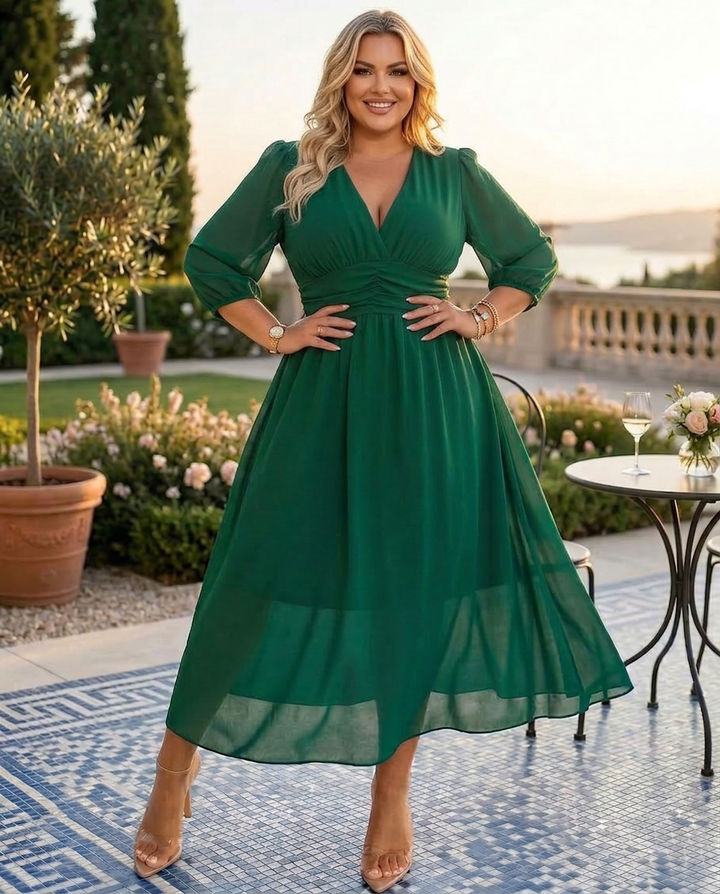 Cecily | Elegant Innpakket Kjole