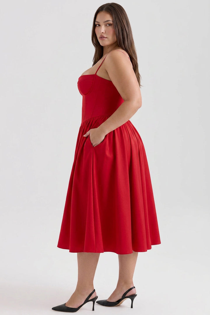 Fleur Midi Kjole